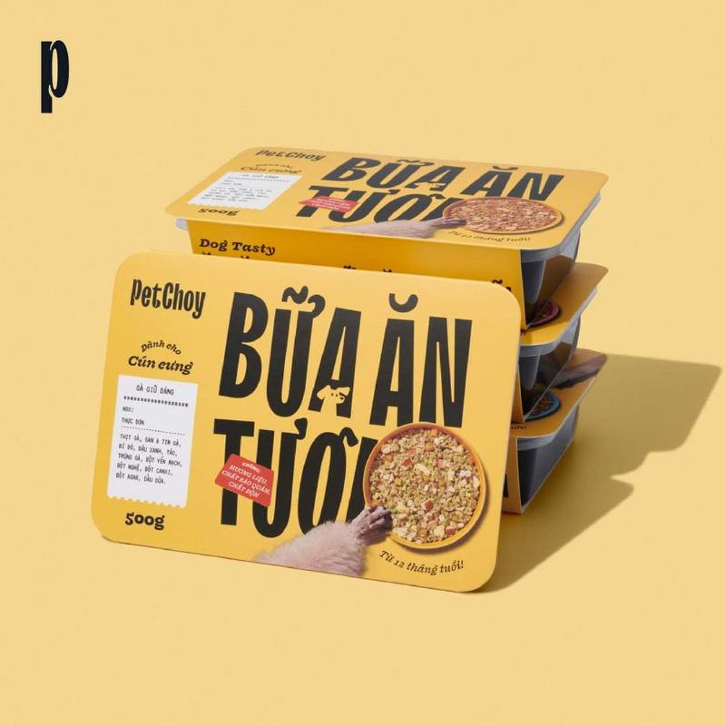 Pate tươi petchoy cho thú cưng