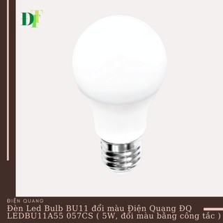 Đèn Led Bulb BU11 đổi màu Điện Quang ĐQ LEDBU11A55 057CS ( 5W, đổi màu bằng công tắc )
