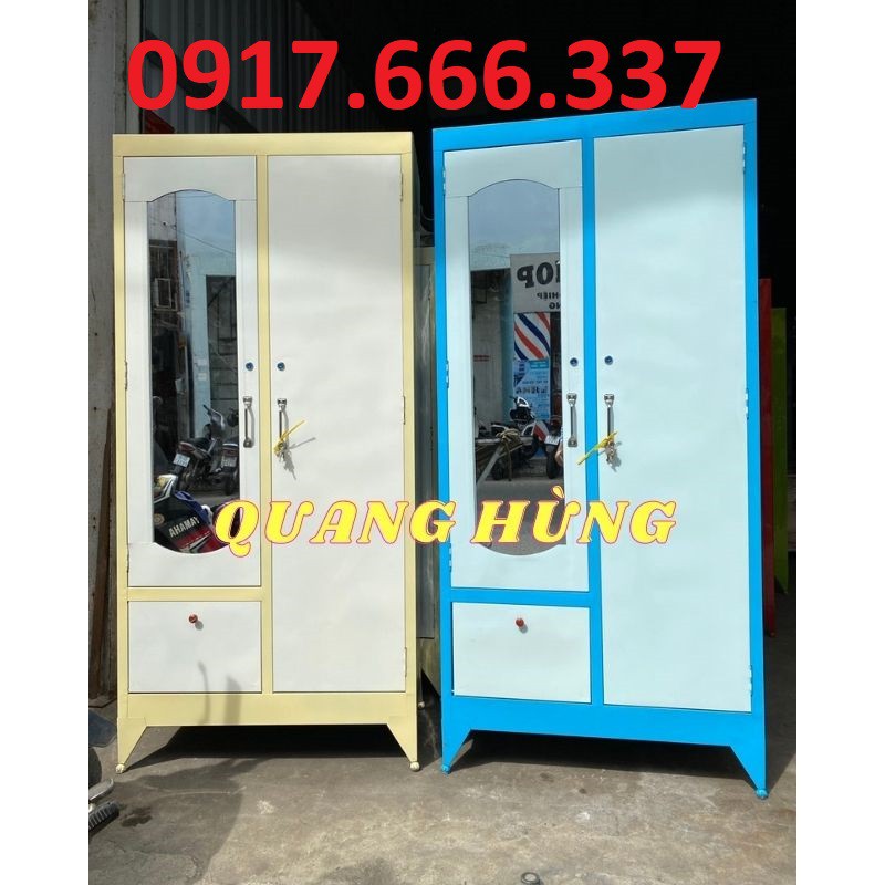 Tủ sắt đựng quần áo 1m6 nhiều màu giá rẻ - Giao hàng hỏa tốc trong ngày