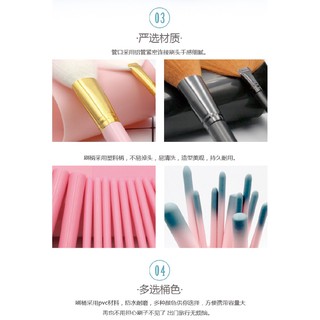 Bộ 12 Cọ Trang Điểm 12 Cây