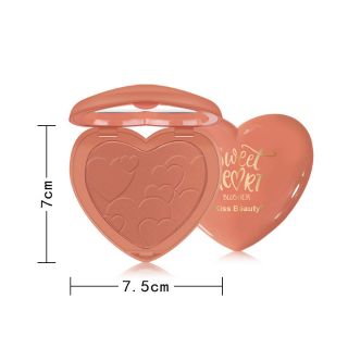 Phấn má trái tim kiss beauty