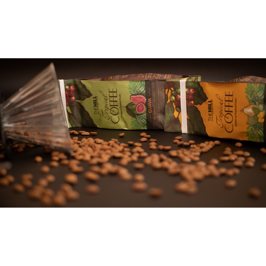 Cà Phê The Hill Dòng Trái Cây (Tropical Coffee) - Ổi (Guava) 200g (Dạng hạt) (Túi) - CTF002