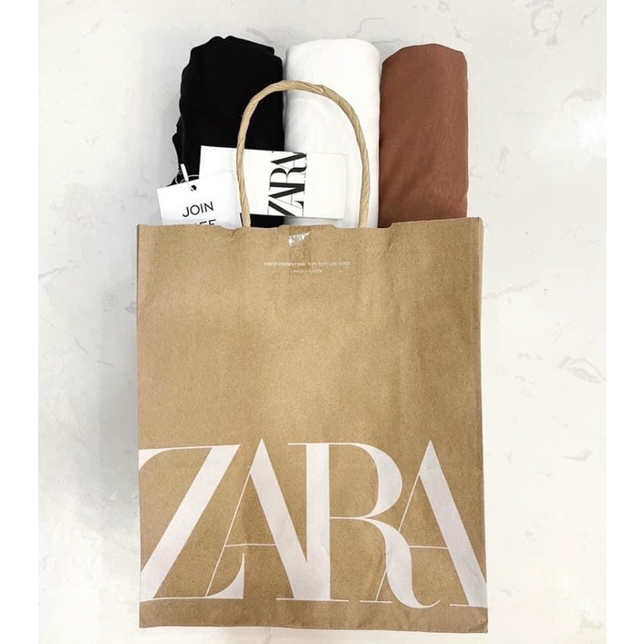 Áo thun cotton dài tay zara