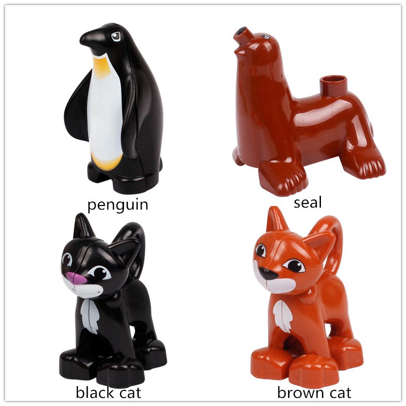 Đồ chơi lắp ráp GOROCK phong cách chim cánh cụt đáng yêu an toàn dành cho bé