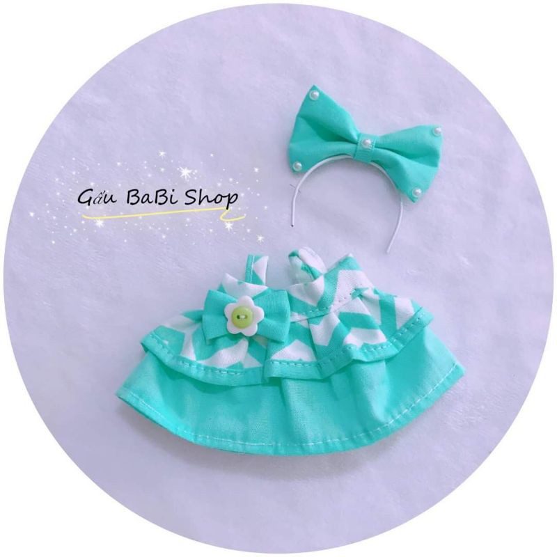 Đầm búp bê size 16cm,holala,baboliy,5inch,ob11, nendoll