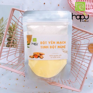 Tinh bột nghệ yến mạch nguyên chất HaPuganic
