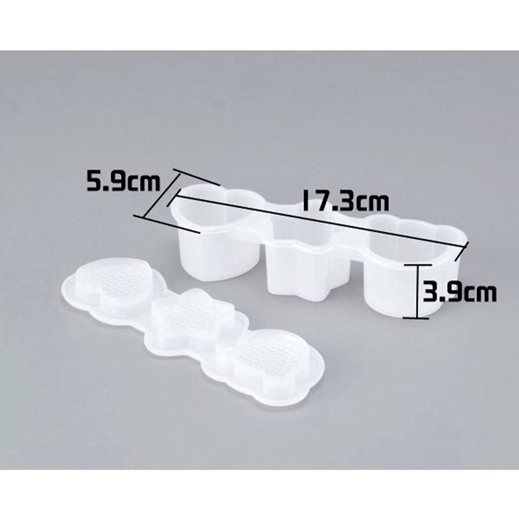 Sét 3 khuôn tạo hình cơm Inomata Nhật