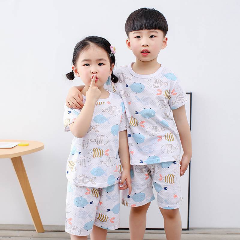 [SALE] BT5⚡Size đại 11-35kg⚡Bộ thun thông hơi hàn quốc xịn 100% cotton mùa hè cho bé ⚡Thời trang trẻ em FREESHIP