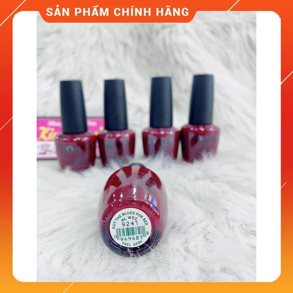 SƠN MÓNG TAY OPI 15ML TÔNG MÀU ĐỎ ĐÔ