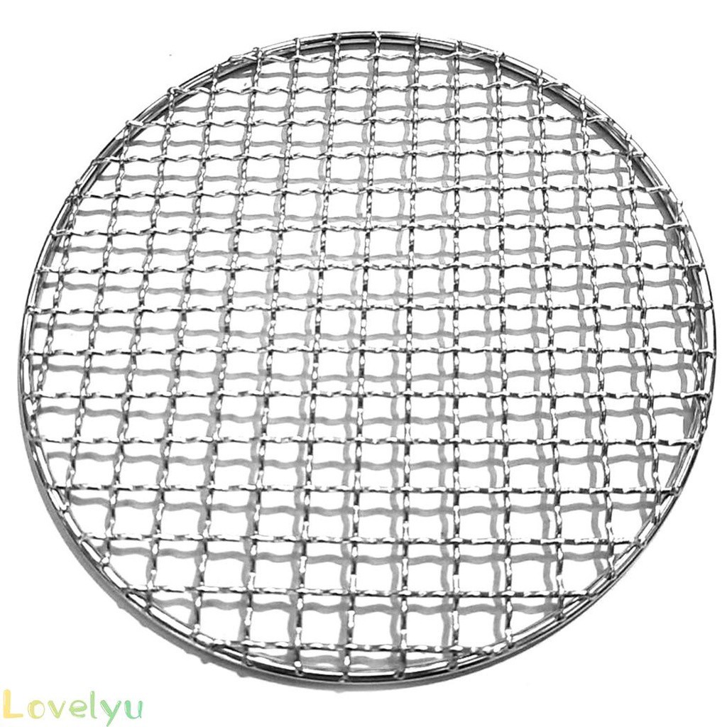 Đĩa Tròn Nướng Thịt Bbq Bằng Thép Không Gỉ