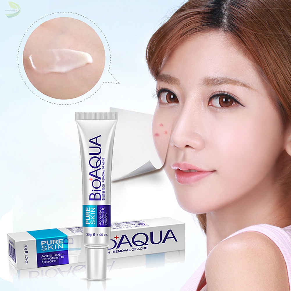 (Hàng Mới Về) Kem Trị Mụn Kiểm Soát Dầu Thu Nhỏ Lỗ Chân Lông Bioaqua 30g