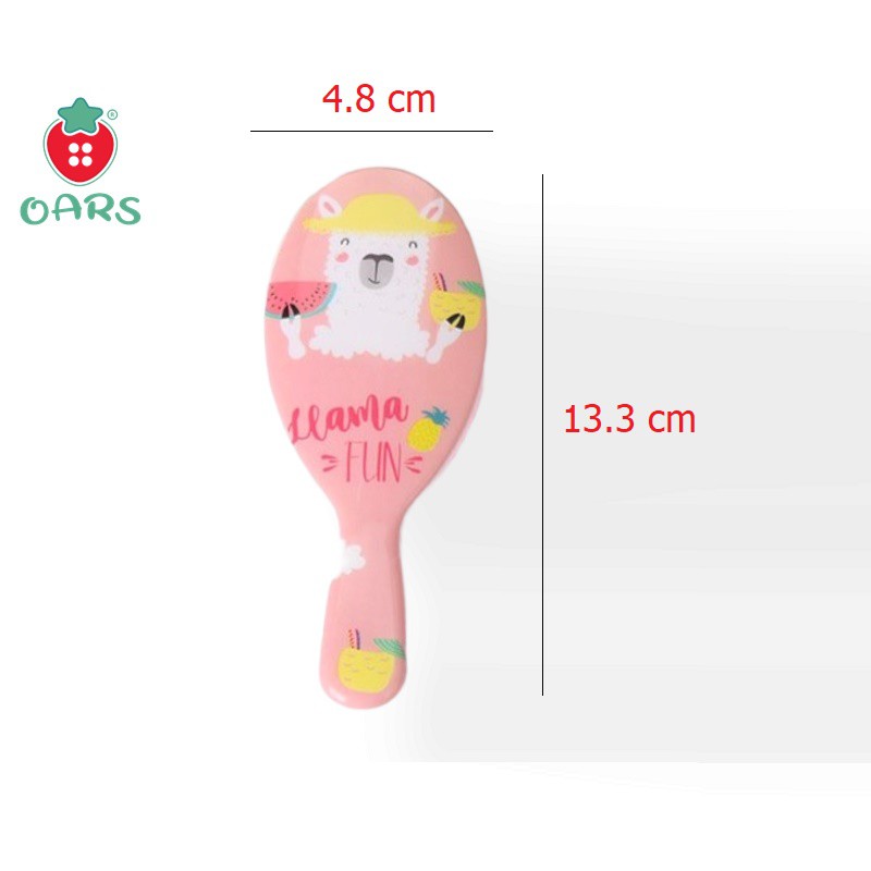 Lược chải tóc cho bé gái đệm túi khí chống tĩnh điện