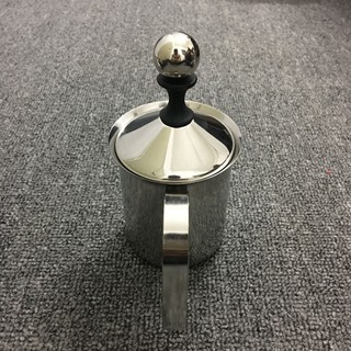 Ca đánh sữa Inox có nắp 400ml-800ml