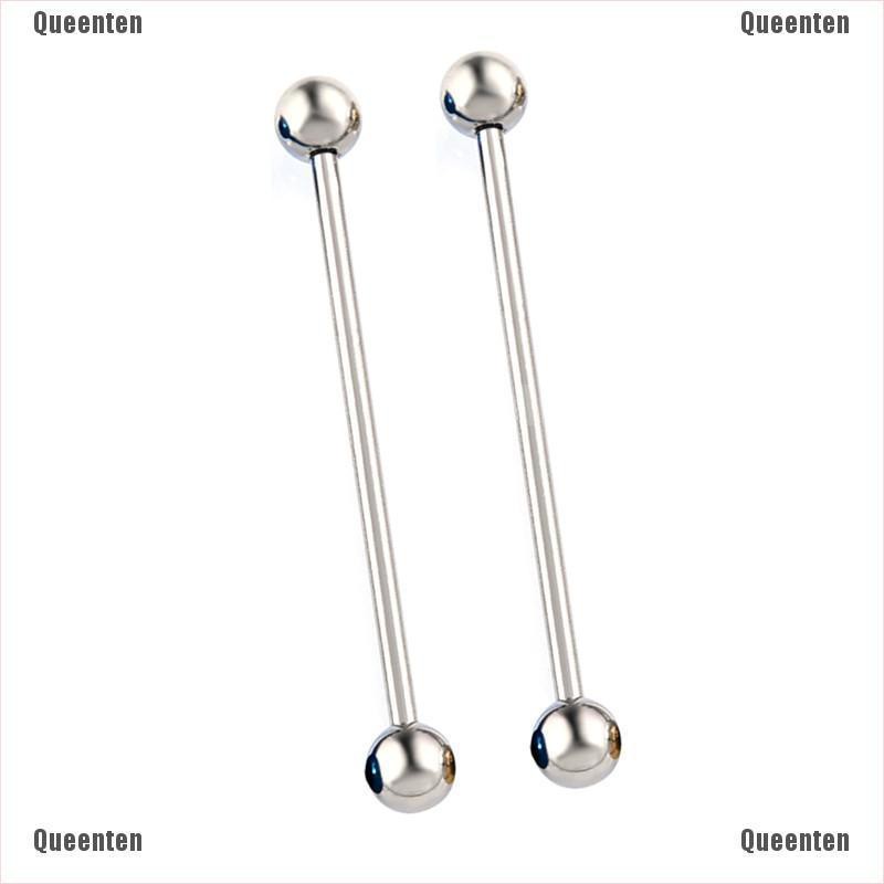 ★Queen★Surgical Steel Industrial Bar Scaffold Ear Barbell Ring Women Piercing Jewelry