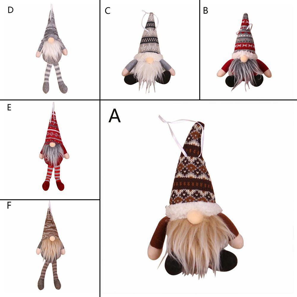 CONOPERY Búp Bê Gnome Nhồi Bông Đáng Yêu Trang Trí Giáng Sinh