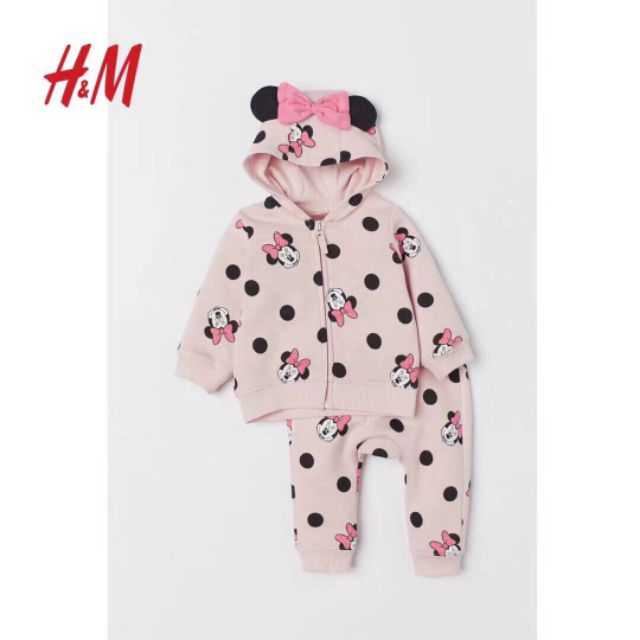 Bộ nỉ Mickey bé gái