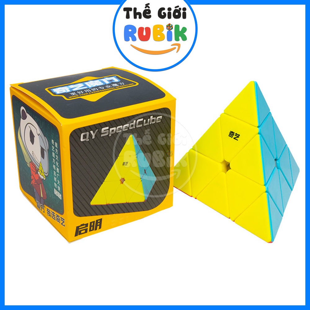Rubik Pyraminx 3x3 QiYi QiMing A / QiMing S / QiMing S2. Rubic Biến Thể Tam Giác | Thế Giới Rubik