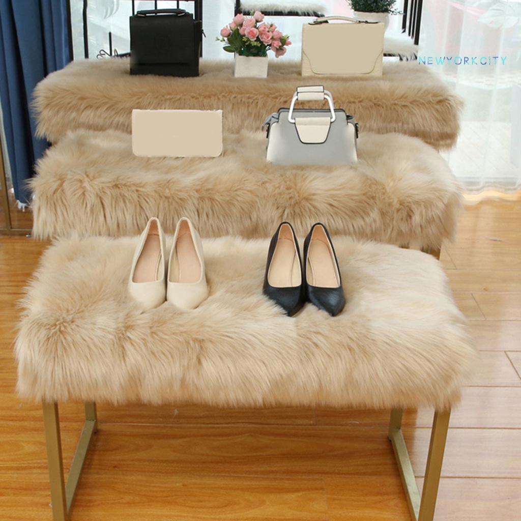 Ny- Thảm Lông Cừu Giả Rộng Rãi Lót Sàn Nhà Làm Việc Đơn Giản Đa Ứng Dụng