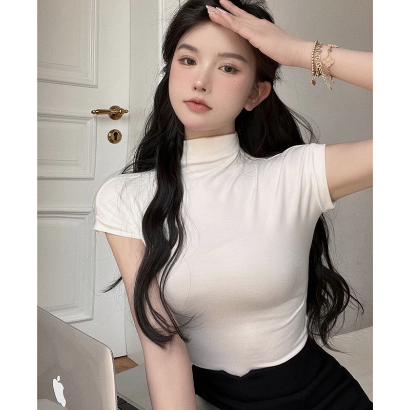 Áo Thun Ba Lỗ Dáng Ôm Màu Trơn Thời Trang Mùa Thu