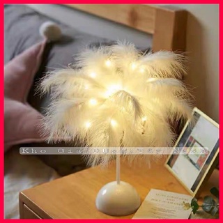 Đèn ngủ lông vũ