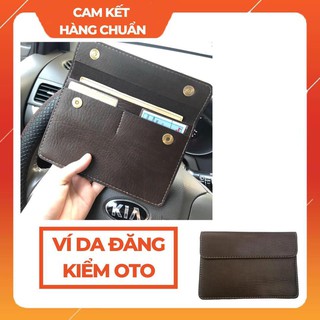 vioanhVí, Bóp đựng giấy tờ đăng kiểm ô tô xe hơi, có đủ logo các dòng xe chất liệu bền đẹpnk032