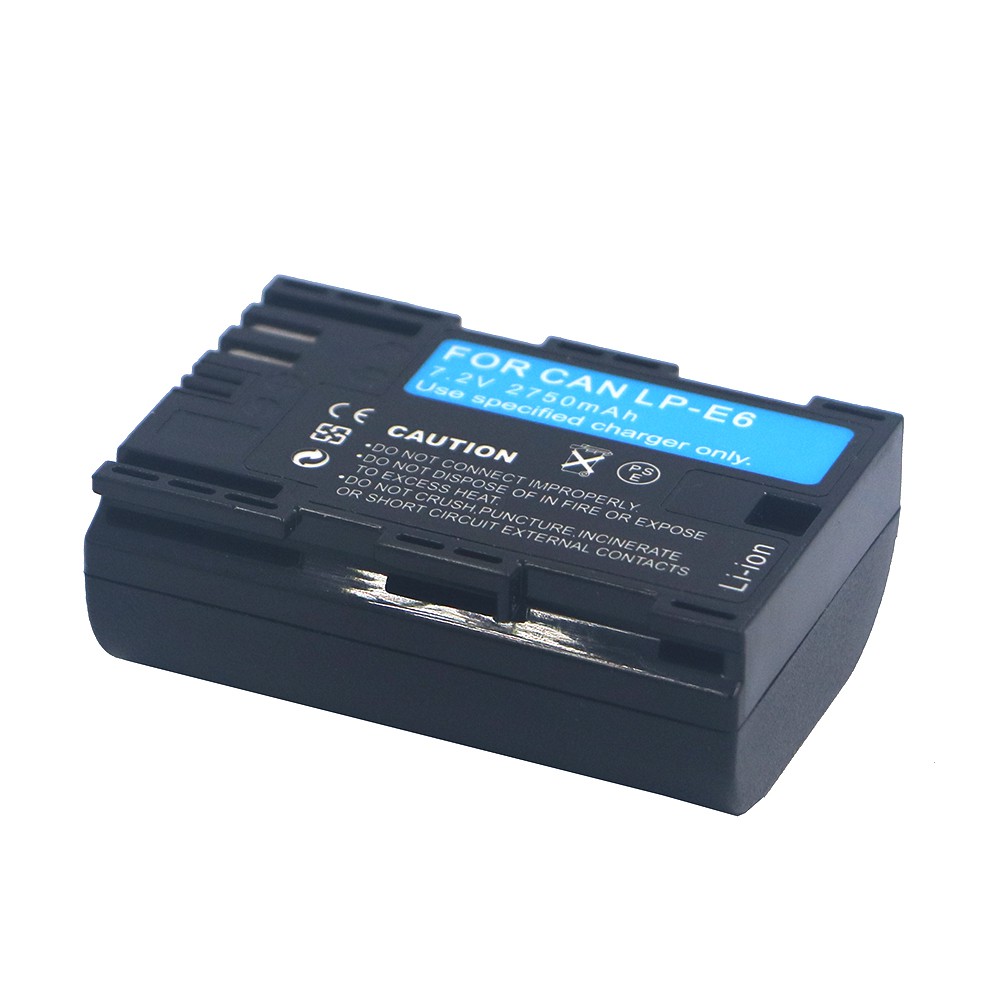 Pin Dành Cho Máy Ảnh Canon LP-E6 2750mAh Cao Cấp