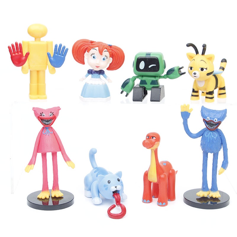 Set 8 đồ trang trí nhân vật hoạt hình trang trí
