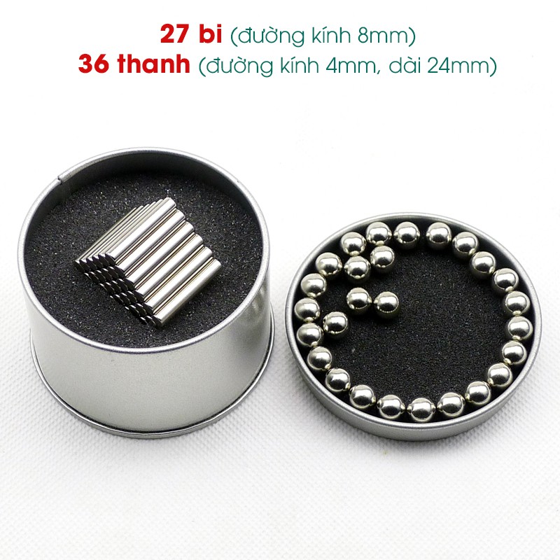 Bucky Bars - Thanh nam châm xếp hình