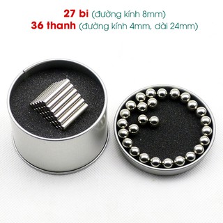 Bucky Bars - Thanh nam châm xếp hình