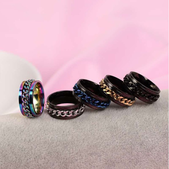 [BẢN ĐẶC BIỆT] Nhẫn khui bia dây xích xoay đầy cá tính dành cho cả nam và nữ (MITI19)