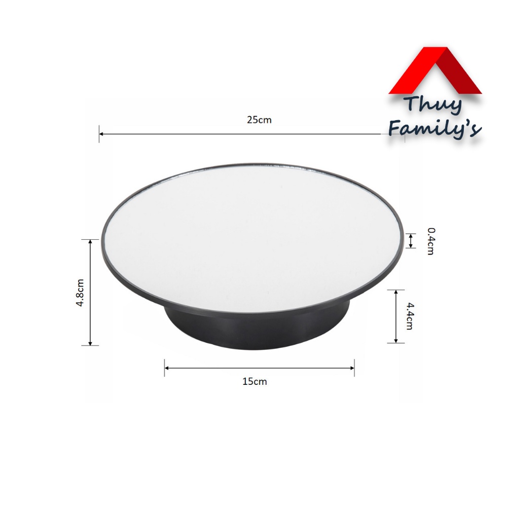 ĐẾ XOAY QUAY VIDEO CHỤP HÌNH SẢN PHẨM 32CM PULUZ CHỊU TẢI 10KG
