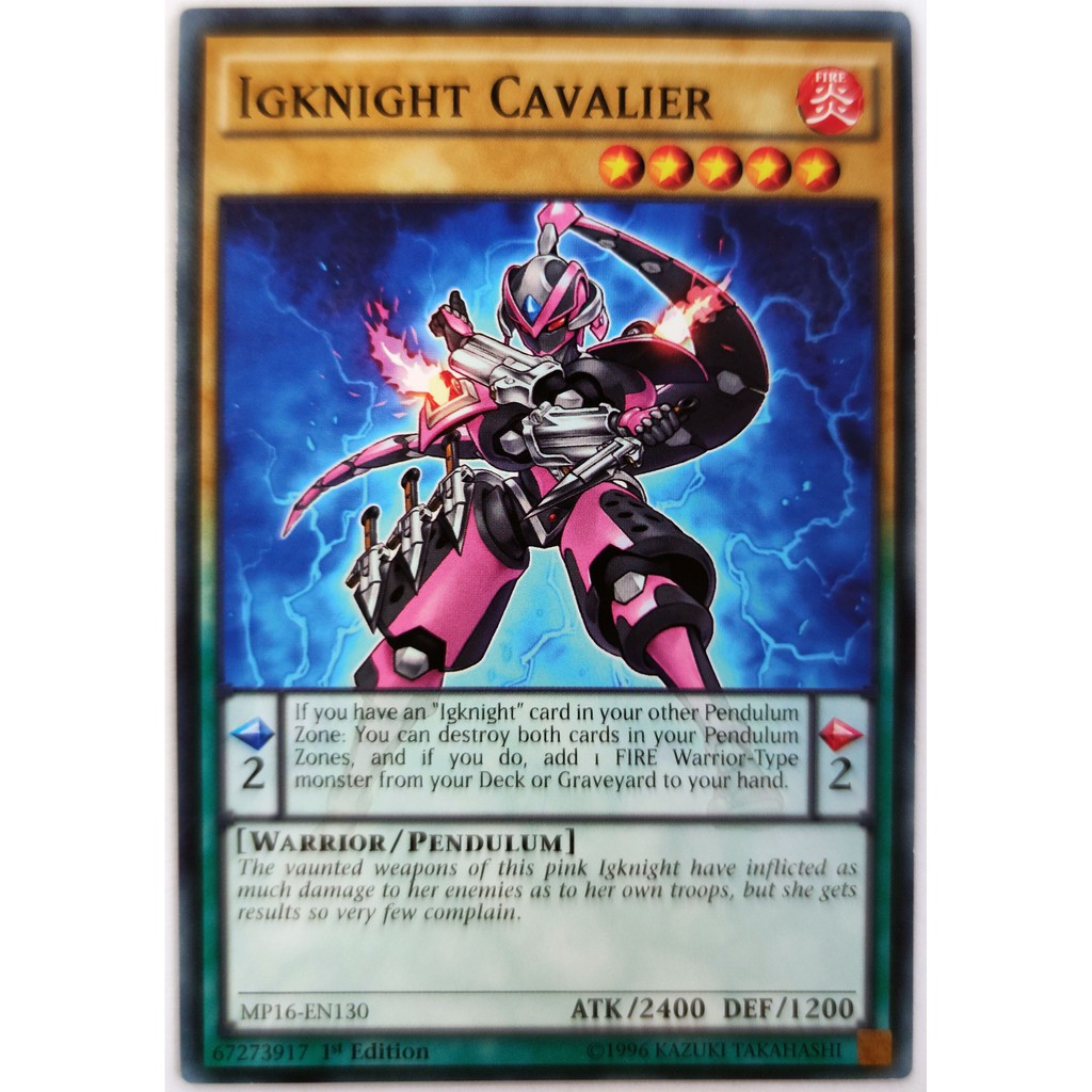 [Thẻ Yugioh] Igknight Cavalier |EN| Common