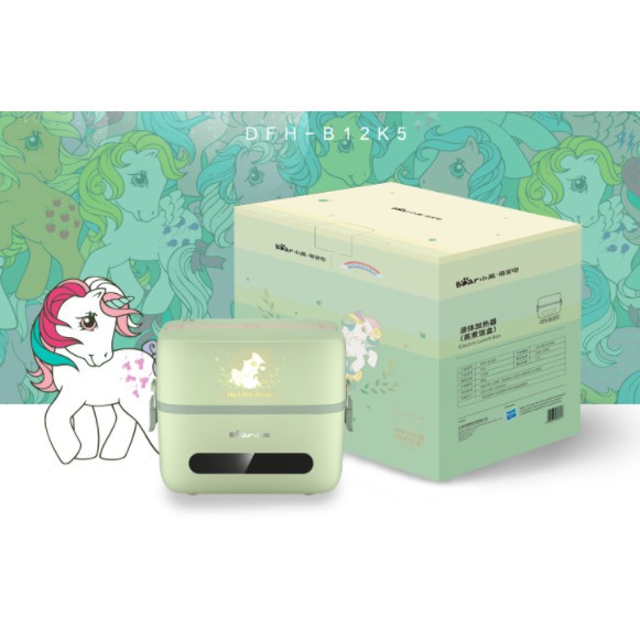 [Hàng loại 1] Hộp cơm cắm điện Bear DFH-B12K5, 2 tầng 3 ngăn, sử dụng inox cao cấp 304, độ bền cao | BigBuy360 - bigbuy360.vn