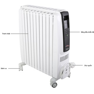 Máy sưởi dầu Delonghi TRD4/TRDS4 1025E