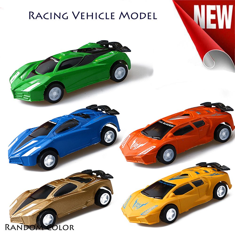 ❀SIMPLE❀ 4/8PCS Creative Speed Racing Car Classic Pull Back Toy Vehicles Model New Mini Fashion Kids Gift Plastic