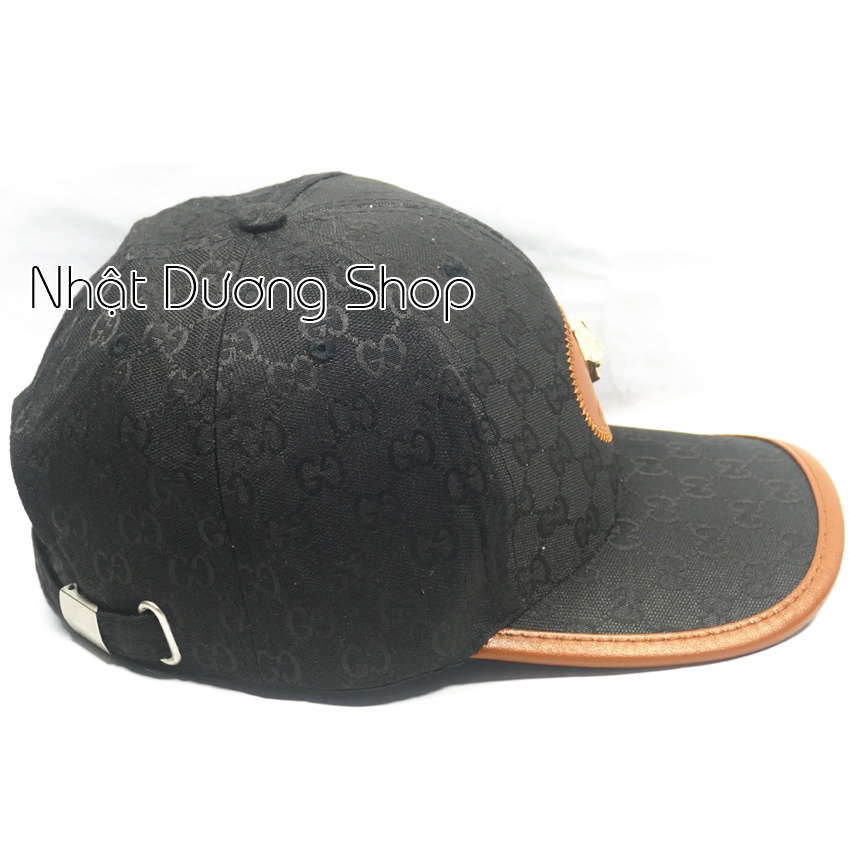 Nón kết, mũ lưỡi trai gắn mặt SÓI thêu chữ có viền da - vải kaki dày mịn phù hợp cho giới trẻ hiện nay.