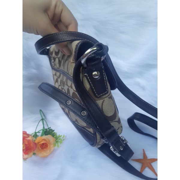 Túi coach si, đeo chéo.