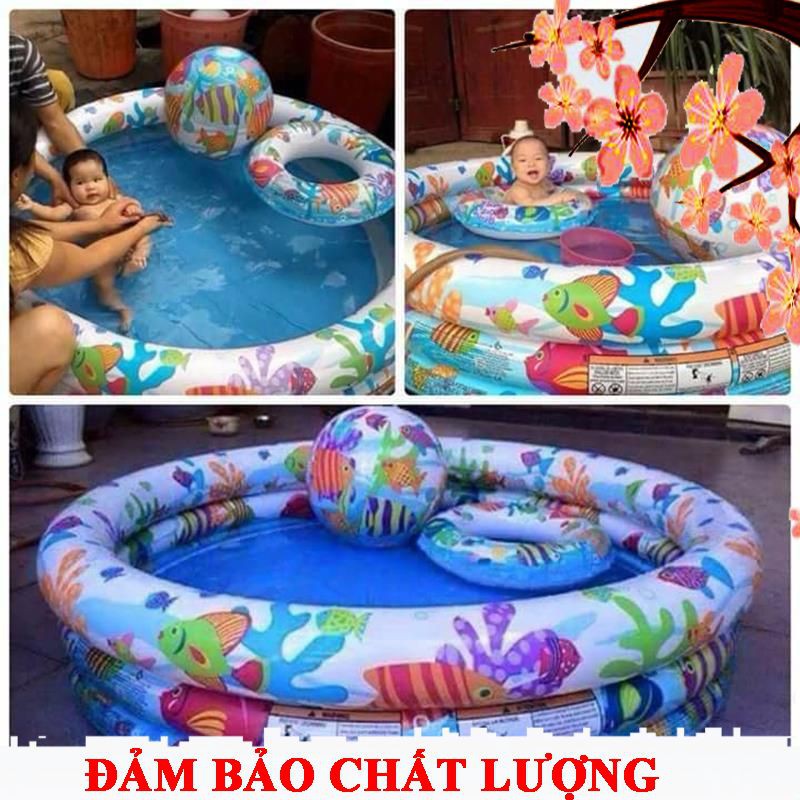 {SẢN PHẨM HOT TREND} BỂ BƠI PHAO 3 TẦNG, 3 CHI TIẾT INTEX ILY_W1525 [SHOP UY TÍN]