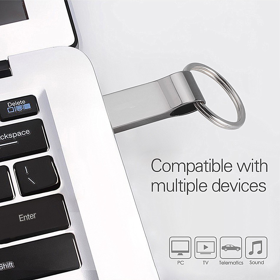 Usb Dung Lượng 1TB Vỏ Kim Loại Chống Nước