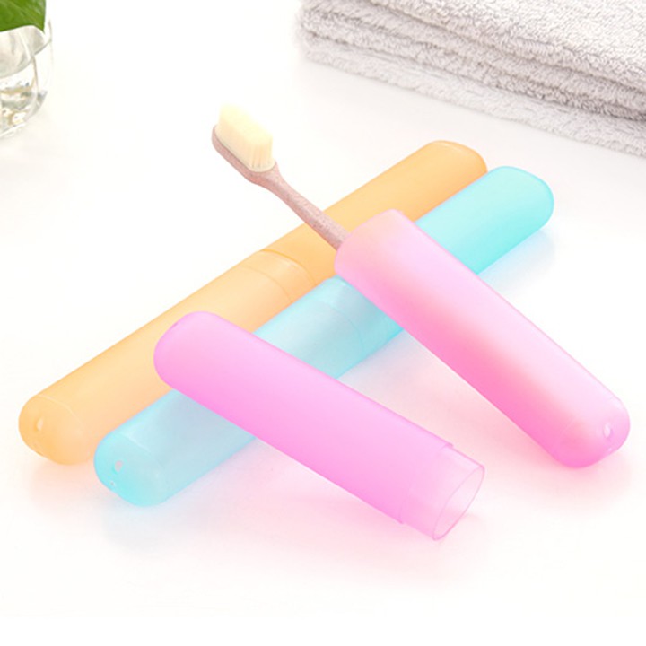 Hộp đựng bàn chải nhựa bằng nhựa trong suốt đa năng basic chống va đập an toàn vệ sinh đi du lịch youngcityshop 30.000