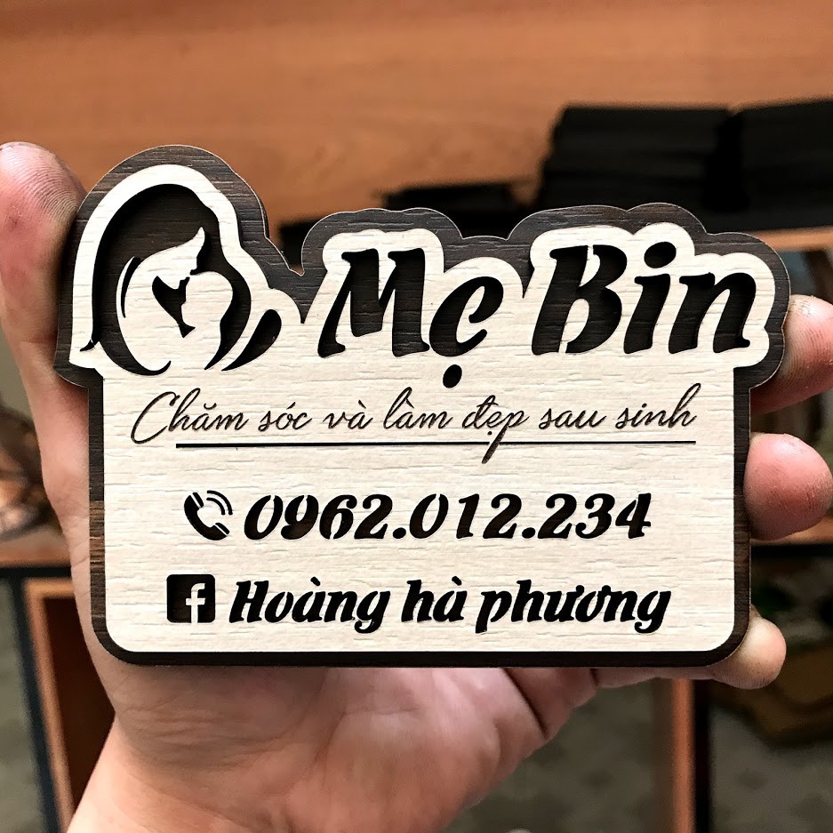 Bảng gỗ tên shop mini (đạo cụ chụp ảnh) chúng tôi thiết kế theo yêu cầu [tranh treo tường phong thủy]