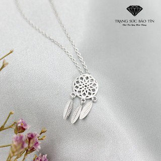 Dây chuyền nữ dream catcher bạc xi - thương hiệu bảo tín