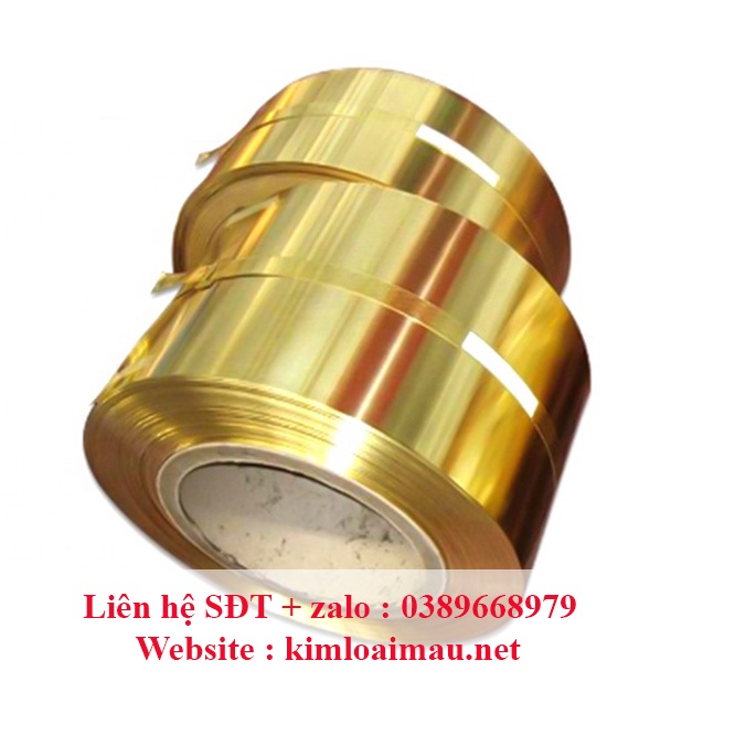 Đồng lá vàng dày 0.2mm dài 1m