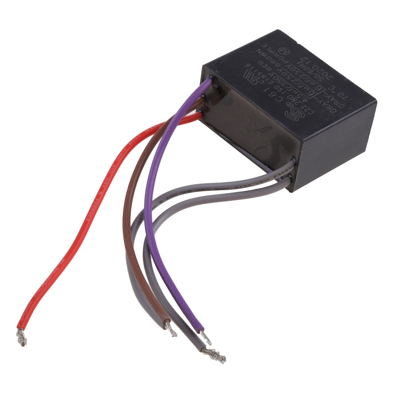 Tụ Điện Quạt Trần Shas CBB61 4 5uf + 6uf + 6uf 5 Dây 250V 5 Tốc Độ