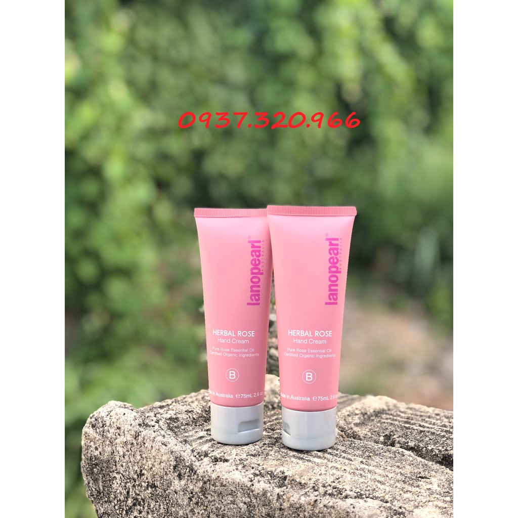 Kem Dưỡng Da Tay Tinh Chất Hoa Hồng Herbal Rose Hand Cream Lanopearl Bio Peak