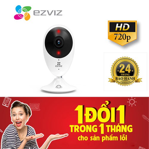 Camera Wifi HD EZVIZ C2C Panoramic 1080P (CS-CV206-(A0-1B2W2FR))