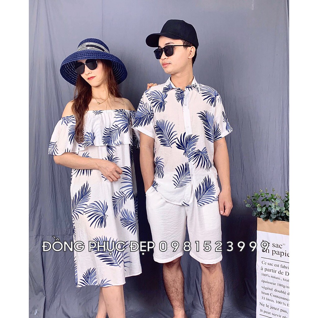 Váy Đầm Đi Biển ❤️FREESHIP❤️ VẢI TƠ ĐŨI - Váy đầm cho nhóm, bộ gia đình, đồ đôi đi biển | BigBuy360 - bigbuy360.vn