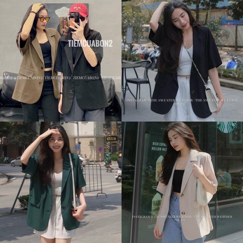 ÁO KHOÁC VEST TAY NGẮN