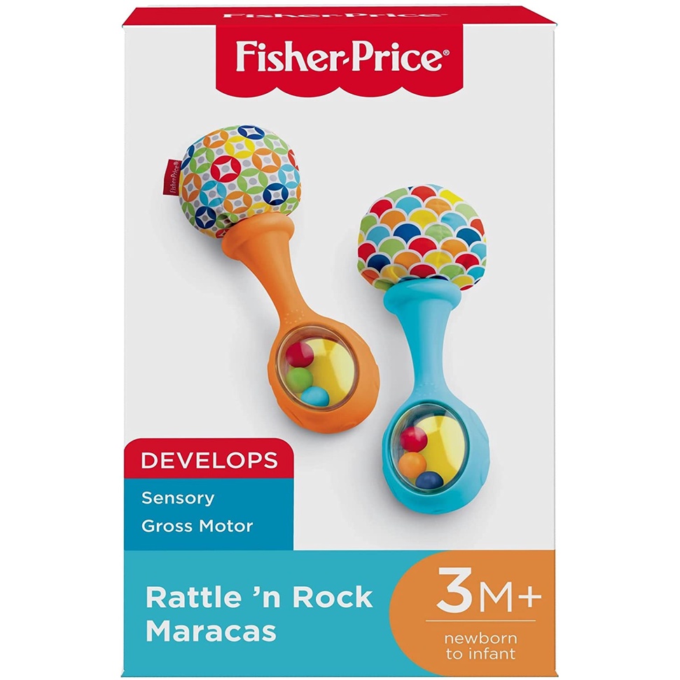 Đồ chơi lục lạc Fisher-Price Rattle 'n Rock Maracas