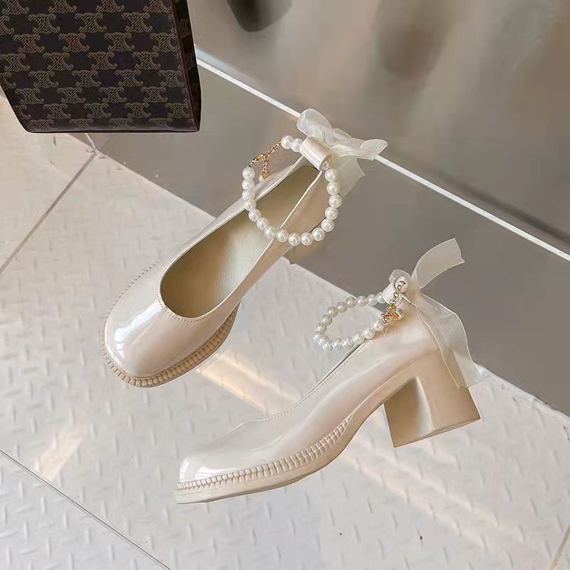 Giày Cao Gót Thiết Kế Mới Cao Cấp Thời Trang Theo Phong Cách Pháp Cho Nữ